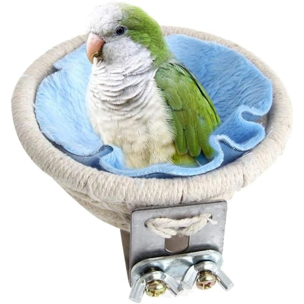 Fågelholk av bomullsrep för undulater, nymfparakiter, conures, kanariefåglar
