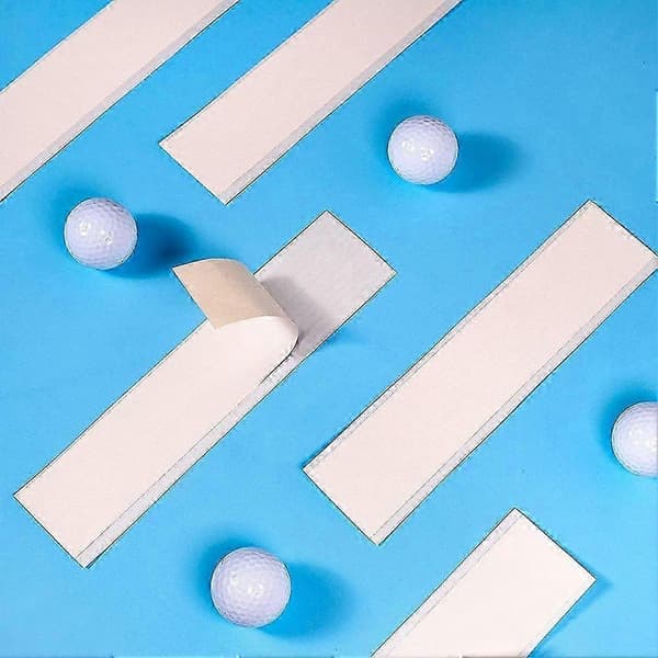 20-pak dobbeltklæbende tape til udskiftning af golfkøllegreb White