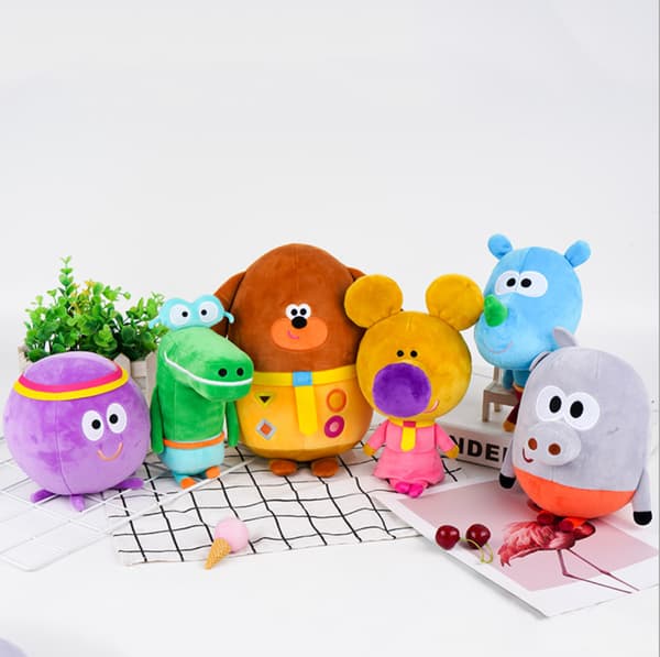 [LCS]Duggee Hug Squashy blødt legetøj, brun