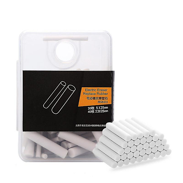 2,3 mm 5 mm Elektriskt Suddgummi Refill Ersättningssudd Skissudd