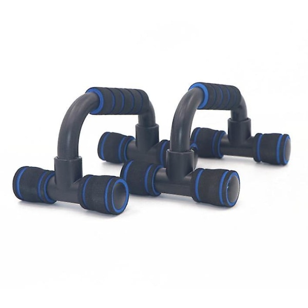 I-formad Push-up Rack Indoor Fitness Machine Bröstträningsskum blue