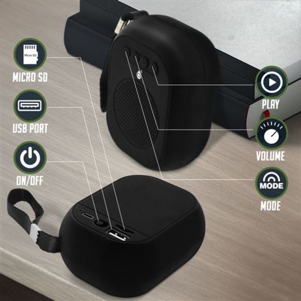 F4314 Erittäin pienikokoinen Micro-SD / USB Audio Bluetooth -kaiutin Micr