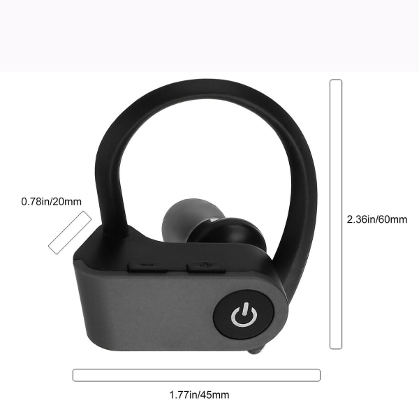 Trådlöst Bluetooth -headset Black