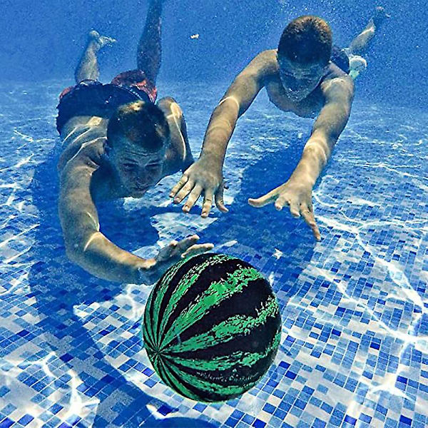 Kreativ Vattenmelon Studsboll Simulerad Vattenmelon Gummiboll