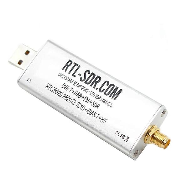 [LCS]SDR V3 R820T2 RTL2832U 1PPM TCXO SMA RTLSDR-kommunikasjonssystem