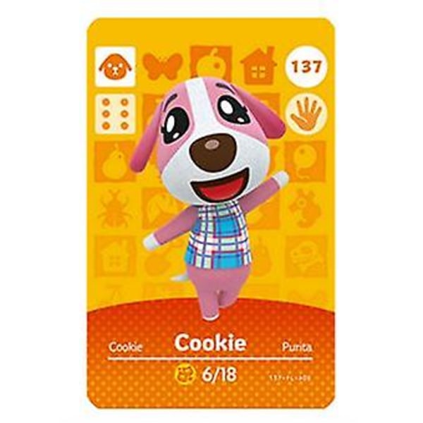 Nfc Game Card For Animal Crossing,ch Amiibo Wii U - 137 Cookie