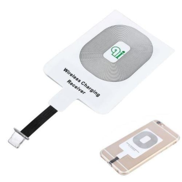 Universal trådlös USB induktionsladdare för Apple Qi