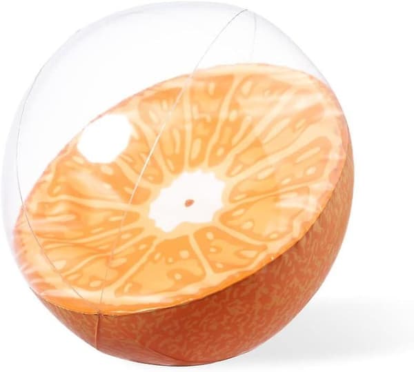 [LCS] Fruktformad uppblåsbar strandboll orange