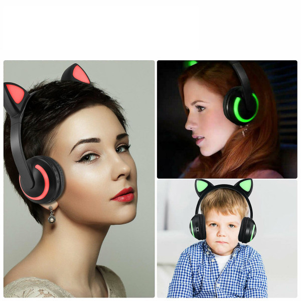 Trådlöst headset för barn, flickor