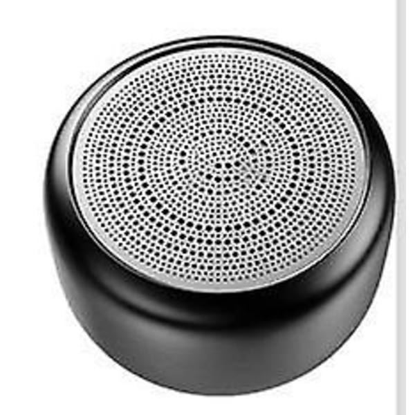Trådlös Bluetooth Högtalare Super Bass Portabel Subwoofer 3D Stereo Högtalare (Svart)