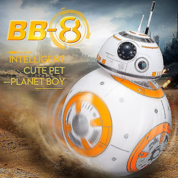Star Wars Bb-8 Ball Rc Robot Intelligent Liten Ball Fjernstyrt Actionfigur