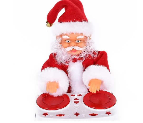 [LCS]Elektronisk tomte som spelar intressanta elektroniska leksaker white