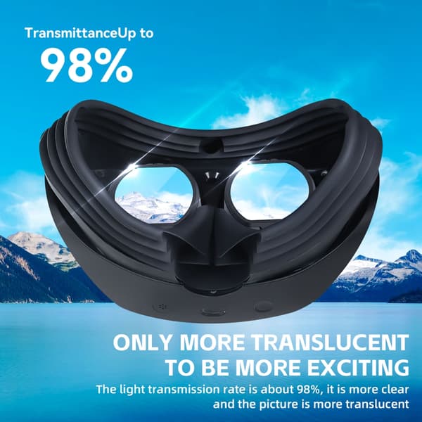 [LCS] Lette rammebriller med ripebeskyttelse kompatible med PS VR2-briller tilbehør