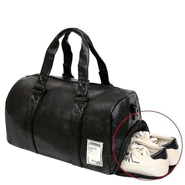Ekte Skinn Tørr/våt Reise Sportsbag