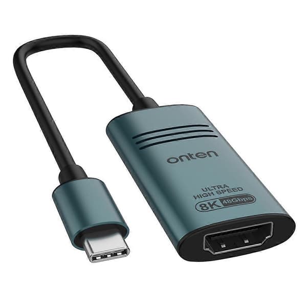 [LCS]ONTEN UC981 8K 30Hz USB-C uros-HDMI naaras-videomuunninsovitin
