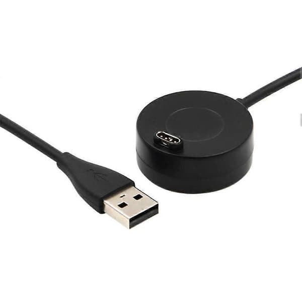Universell ladekabel for aktivitetsmålere, forhindrer overlading Black