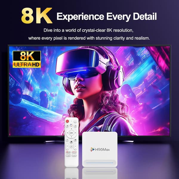 [LCS]H96MAX H618 Internet-digiboksi (4+32GB)