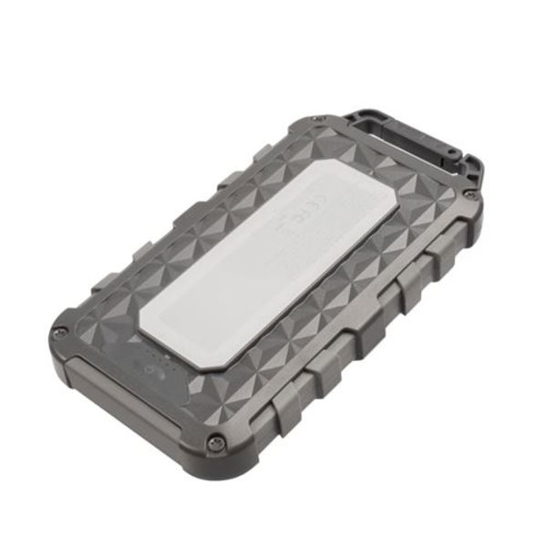 Solcellsladdare 10000mAh 20W 2x USB USB-C LED-lampa Xtorm