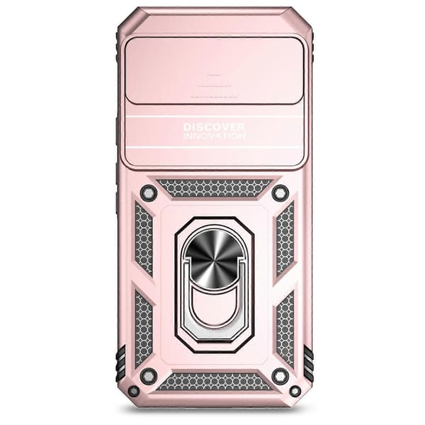 [LCS]Skjutbart Camshield-hållarfodral för telefon Rose Gold For Google Pixel 10 Pro XL
