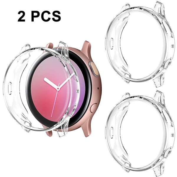 2st kompatibel med Galaxy Watch Active2 case 40mm Transparent