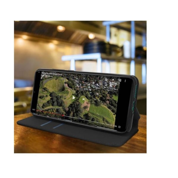 Wiko View 4/4 Lite Läppäkotelo Musta