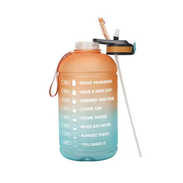 3,78l Tvåfärgad Gradient Sportflaska green
