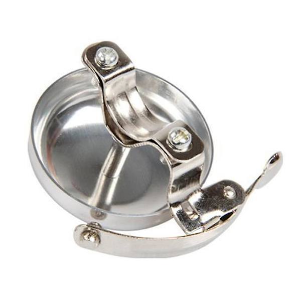 Vintage Klassisk Cykelklocka Silver