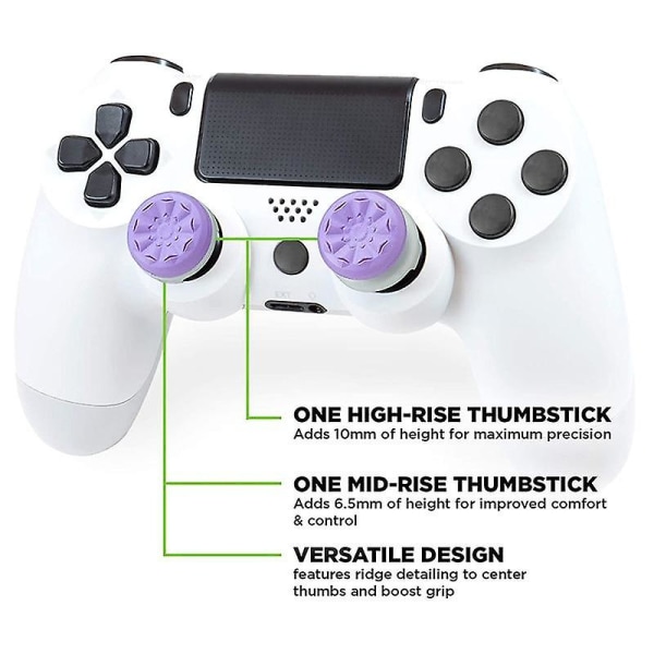 Til ps4 controller joystick cover thumb grips forlængere caps til playstation4 ps4 tilbehør Bh2
