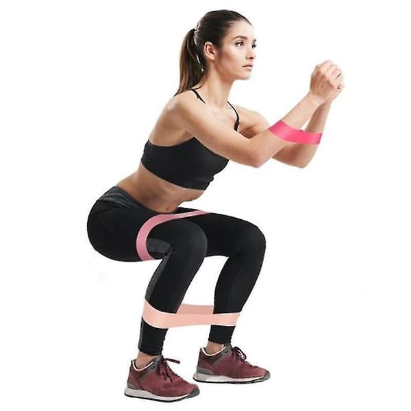 [LCS] 5 stk. elastisk yogabånd i gummi for trening