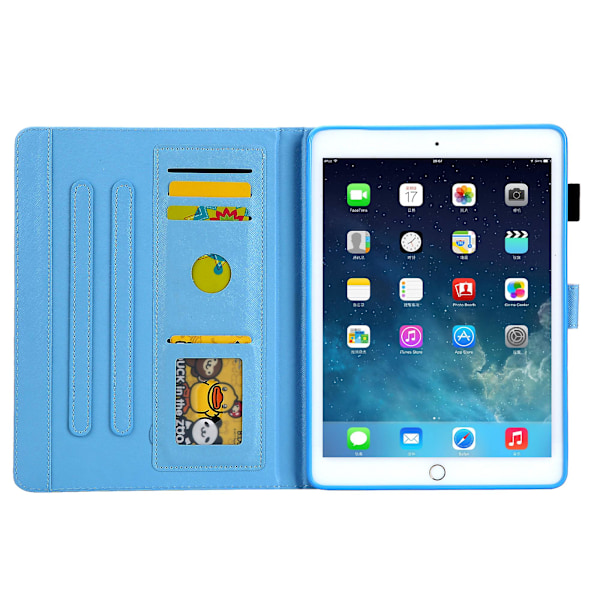 Foldbart Smart PU Læder Tablet Cover til Apple Ipad 9.7\" 2018 2 black