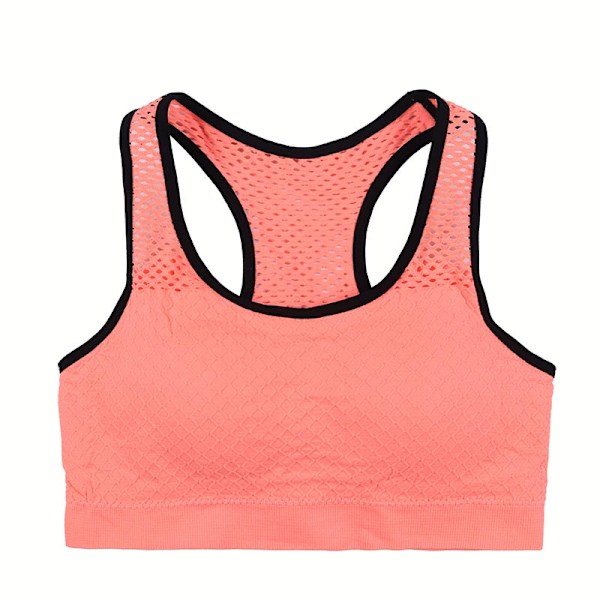 Yoga BH Trådlös Push Up Sport-BH Topp Stötsäker Tränings-BH för Kvinnor Grön S Green