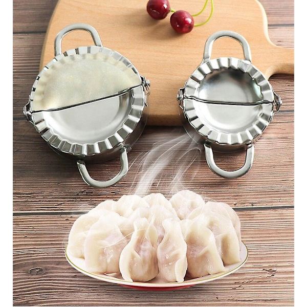 [LCS]4 stk. verktøysett for dumplings i rustfritt stål, dumplingpresse og -kutter, dumplingform | Baking og bakverk