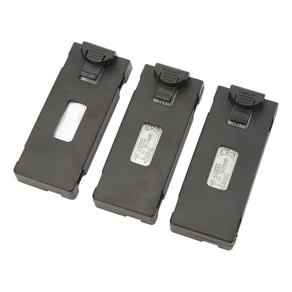 [LCS]3 stk RC fly litiumbatterisett lett ladekabelsett for E88 E88Pro LS E525 E525Pro 3.7v 1800mah