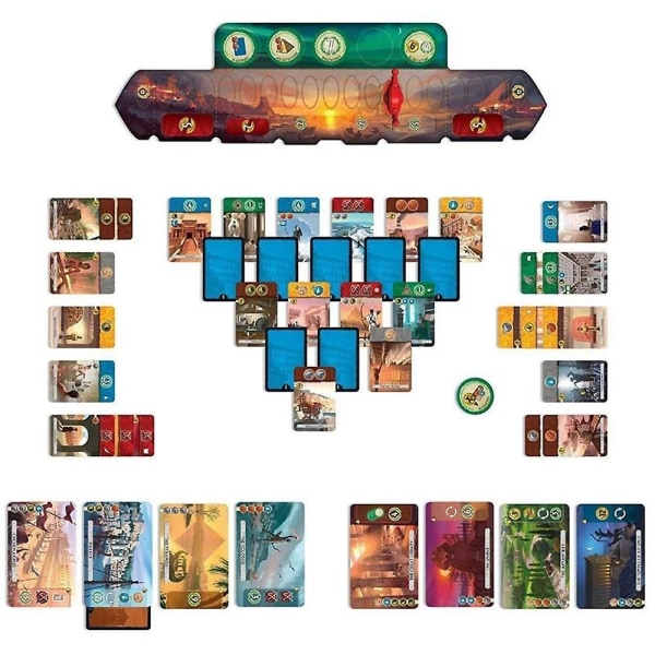 7 Wonders Extension Brädspel 7 Wonders Duel 2 Player Strategy