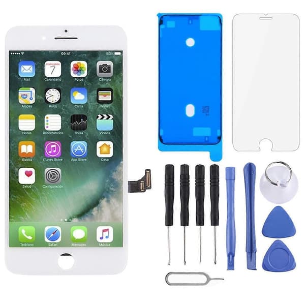 TFT LCD -näyttö iPhone 7 Plus -puhelimeen White