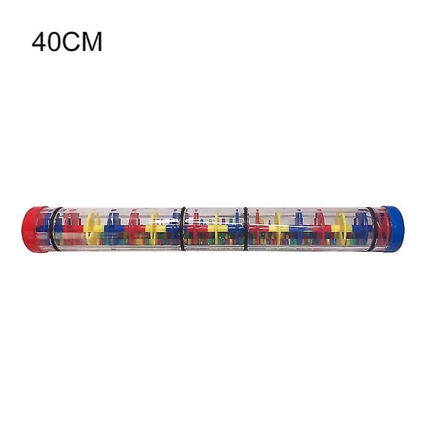 Regnbue Timeglass Regnmaker Regnstikke Regndråpe Lyd Musikalsk Leke For Barn Bærbar 3cm