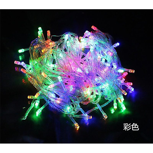10 Meter LED Lykta Ljusslinga, Jul Bröllopsdekoration color