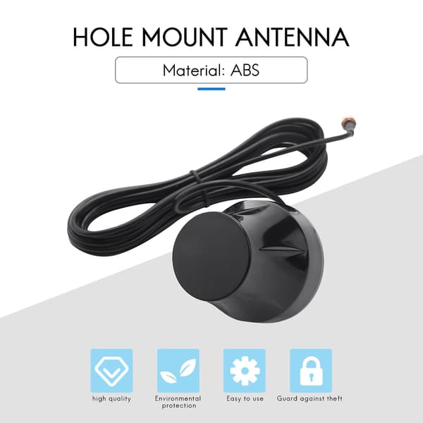 [LCS]RP- för Link 4G Trail Hunting Camera 10 fot lång räckvidd cellulär antenn black