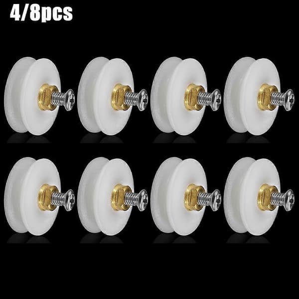 [LCS] Brusebadsløbere / Hjul / Ruller med rille 22 mm diameter 8pcs