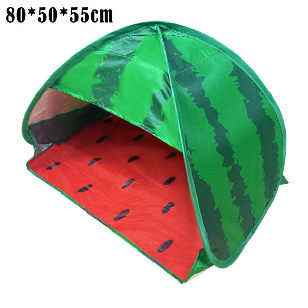 Bärbart Sun Shelter Mini Head-tält med telefonhållare för strandsolbad Vindtätt sandsäkert Carminum 80*50*55cm23