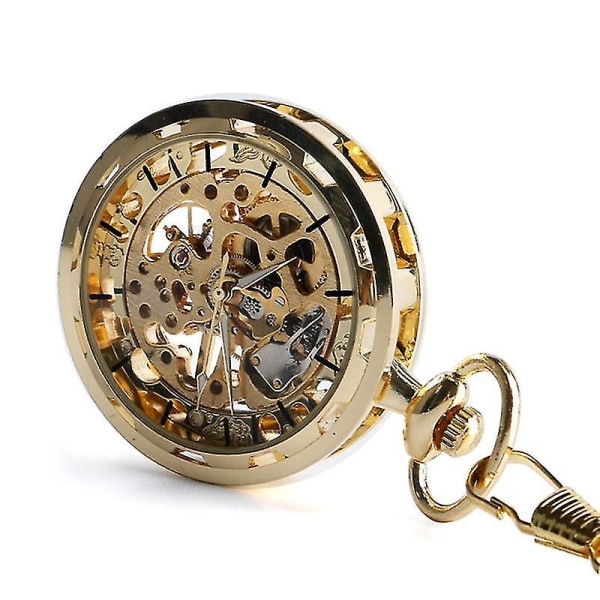 Deffrun case Present handuppdragbar mekanisk watch utan cover watch