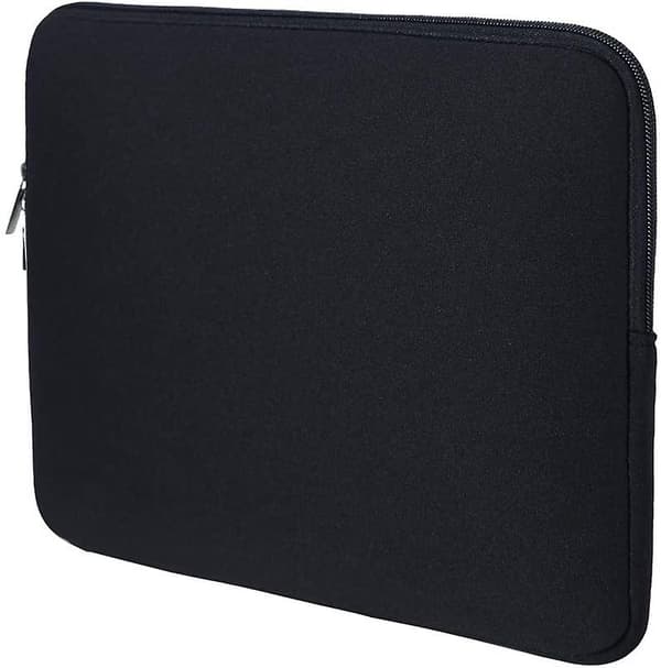 [LCS] Laptopfodral med vadderat blixtlåsfodral black