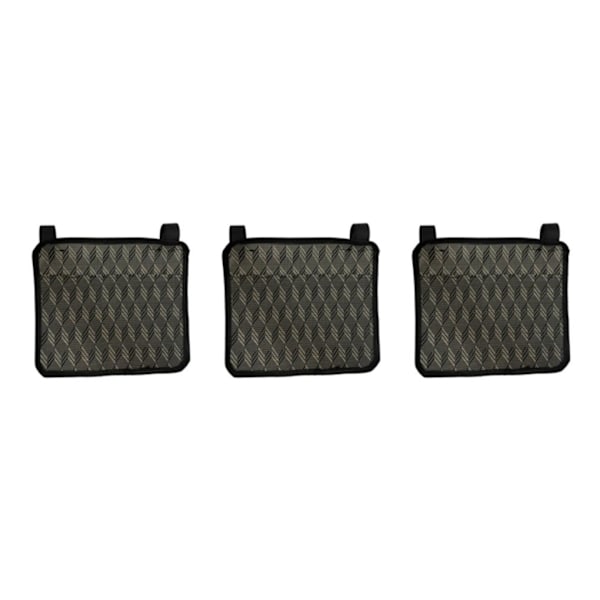 1/3/5 1kpl Universaali Painovoimaa Vastustavan Tuolin Sivulaukku Painovoimaa vastustava timanttikuvio 30x25cm 3Set diamond lattice 30x25cm