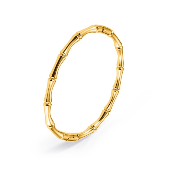 Bambu Ledarmband Trend Armband GULD 2 2 guld 2-2 gold
