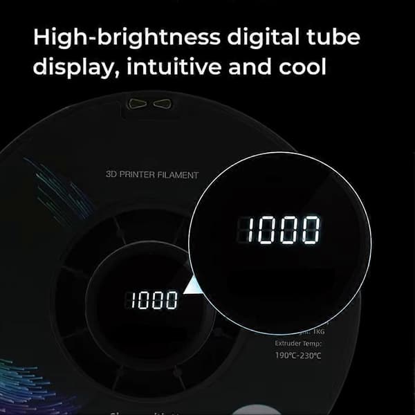Til Creality Ender 3 3D Digital Spool Rack-S Nøjagtig Vejning Filament Beslag Holder Universal til FDM Black