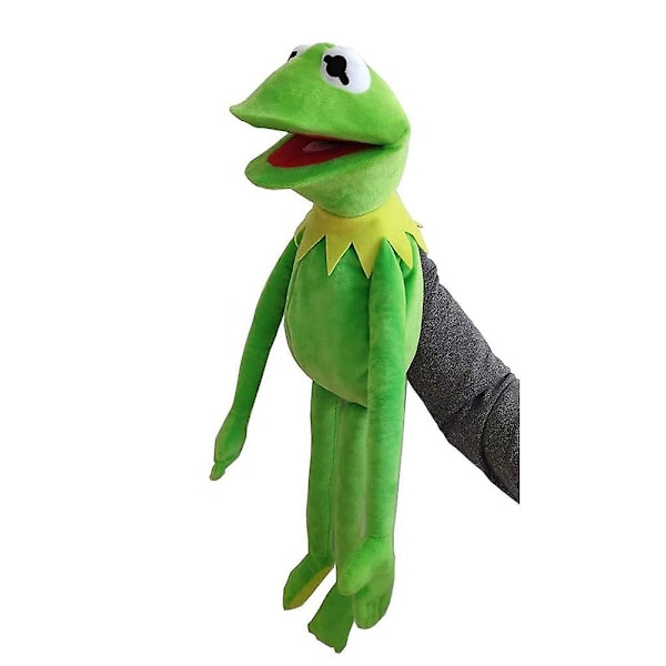 Groda Plysch Handdocka Tröstande Handdocka, plyschleksak Sesame, Kermit Grodan Mjuk Leksak
