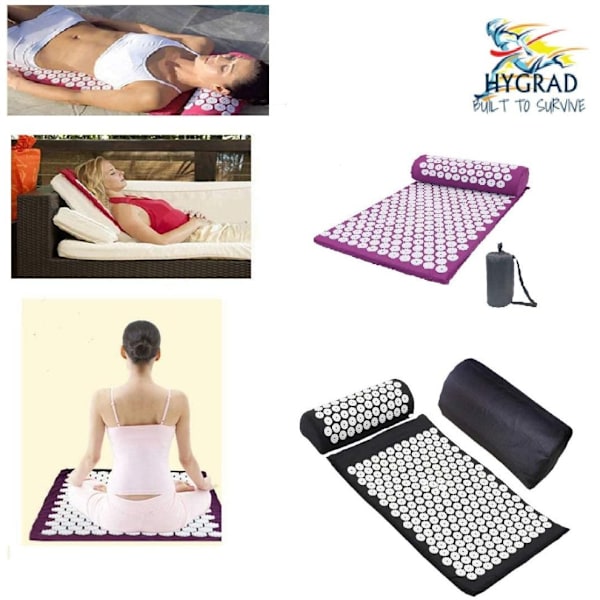 Akupunktur Massage Set För Hemmakontor Park Gym Akupunktur Nål Black