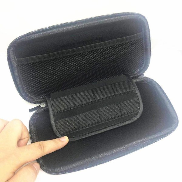 Case väska för nintendo switch lite tillbehör cover spelkonsol väska reseförvaring bärskydd pochette coque Black top film