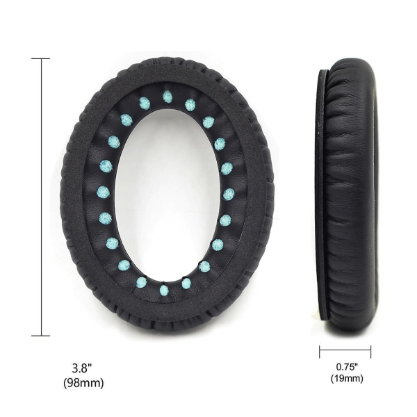 Ersättningskuddar för öronkuddar som är kompatibla med Bose Quietcomfort 45 / Bose Qc 45 Protein Leather