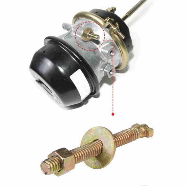 4-paknings bremseburbolt for luftfjærbrems til semitrailer, erstatningsbolt for Bendix 800921, TR800921